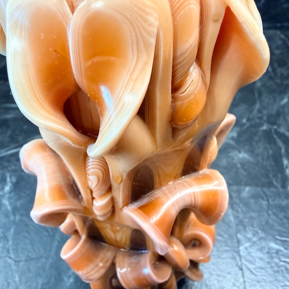 Carved Handmade Candle - Picture 8 of 13